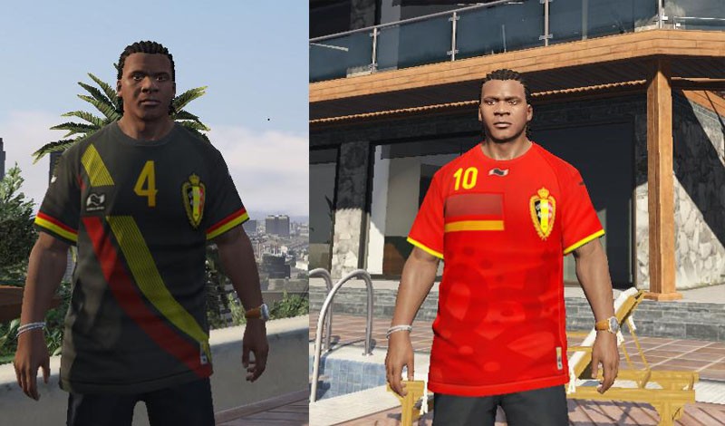 Belgium World Cup 2014 Shirt Pack